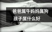 如果爸爸是牛座,妈妈是狗座,那么孩子应该属于哪个星座呢?