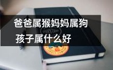 如果父亲是猴子,母亲是狗,那么他们的孩子应该属于哪个生肖呢?