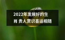 2022年,受到青睐的生肖贵人将会受到广泛赏识,获得喜运相随的发展机遇