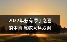 2022年属蛇人将有喜讯,增添下一代的幸福欣喜之际亦是财运滚滚之时