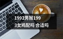1992年生的男猴和1993年生的女鸡是否能够成功配对并相互兼容?