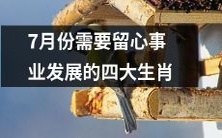 四只生肖在七月时期职业进展务必注意的问题,详细解析从而让你更加了解如何避免工作上的风险!