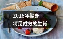 预测:在2018年,哪些生肖能够获得明显的健身成效?