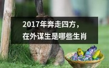哪些生肖在2017年奔走四方,在外谋生赚钱?