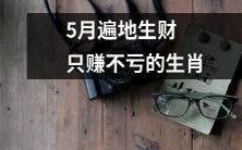五月里无处不是财富之源的生肖,能够轻松实现盈利而毫不亏损!