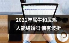 2021年,是否可以让属牛和属鸡的人在婚姻中相遇?或者,属牛和属鸡是否会在婚姻中遭遇种种波折?