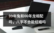 99年兔和00年龙的八字是否相合,是否适合结婚?