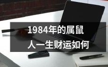 1984年出生的鼠年属相者,未来一生中的财运前景如何?