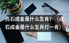 请问哪个生肖能够点石成金?别忘了告诉我它的中文名称哦!