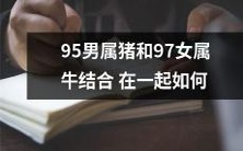 如何让95年出生的男属猪和97年出生的女属牛这两个星座相互结合,从而拥有幸福美满的长久关系?