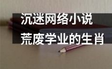 沉迷网络小说导致荒废学业的十二生肖