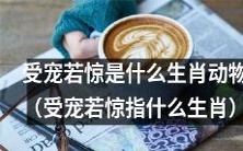 哪个生肖动物会因受宠若惊而表现出不安和警觉?