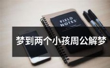 在梦中遇到两个孩子并得到周公解梦的奇妙经历