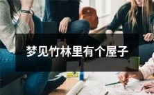 在梦中眼见竹林幽深,柔风拂面,岔路口处一栋纤尘不染的小屋子映入眼帘