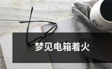 梦中见到电箱突然起火燃烧的遐想