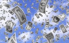 出现在梦境中,因此自己的内心深处渴望财富的追求在梦中显现?