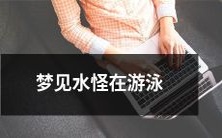 美梦成真:我在梦中与一只水怪游泳畅玩!