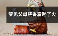 梦中亲眼目睹父母烧香祭祖,结果发现起了火灾!