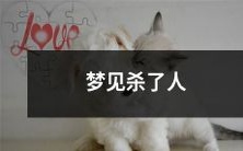 再现梦境:我梦见自己杀人,夜夜惊醒,难以释怀