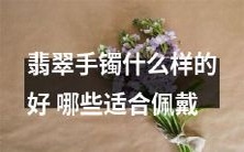 如何挑选适合自己佩戴的翡翠手镯?哪些款式和材质最为理想?