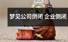 如何应对在梦中经历的公司倒闭和企业倒闭的挫折及其意义?