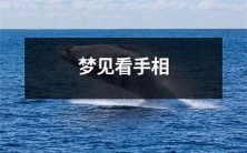 在梦中突然醒来的奇妙体验:梦见自己去看手相预测未来的情景描述!