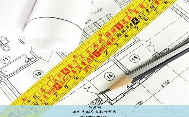 正宗鲁班尺吉数对照表