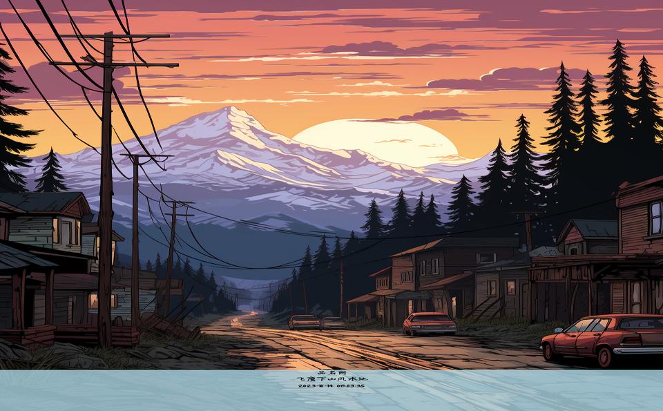 飞鹰下山风水地
