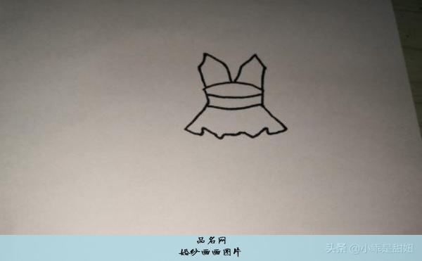 怎么画婚纱