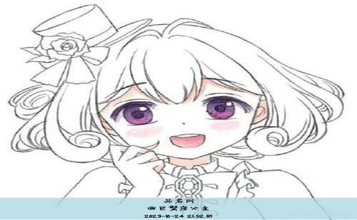 怎么画十二星座公主巨蟹座