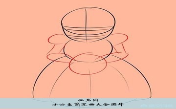 小公主简笔画大全图片