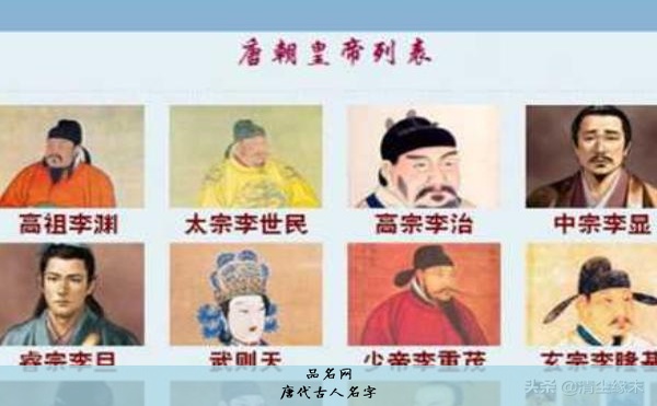 唐代古人名字