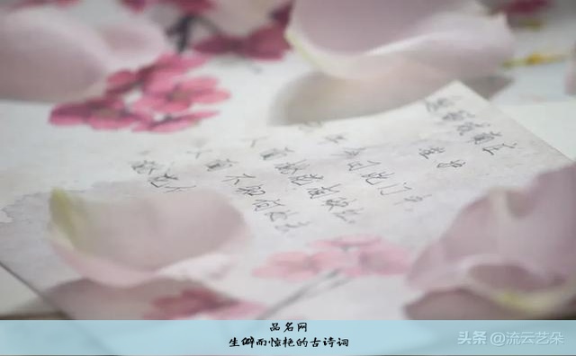 生僻而惊艳的古诗词