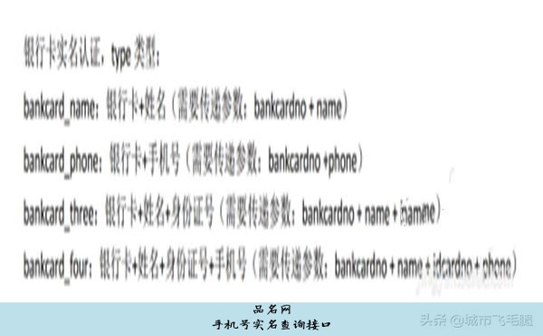 手机号实名查询接口
