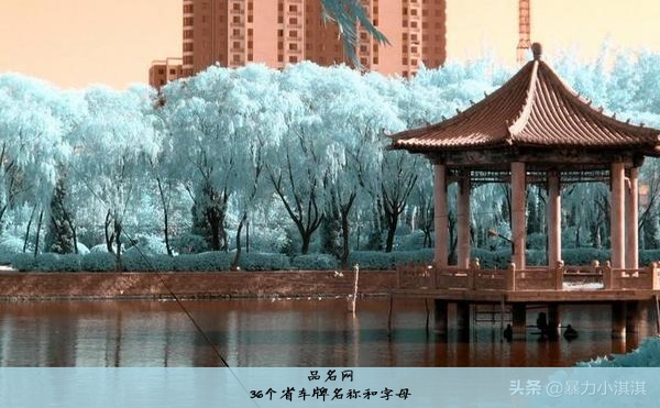36个省车牌名称和字母