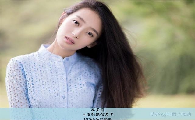 小清新微信名字