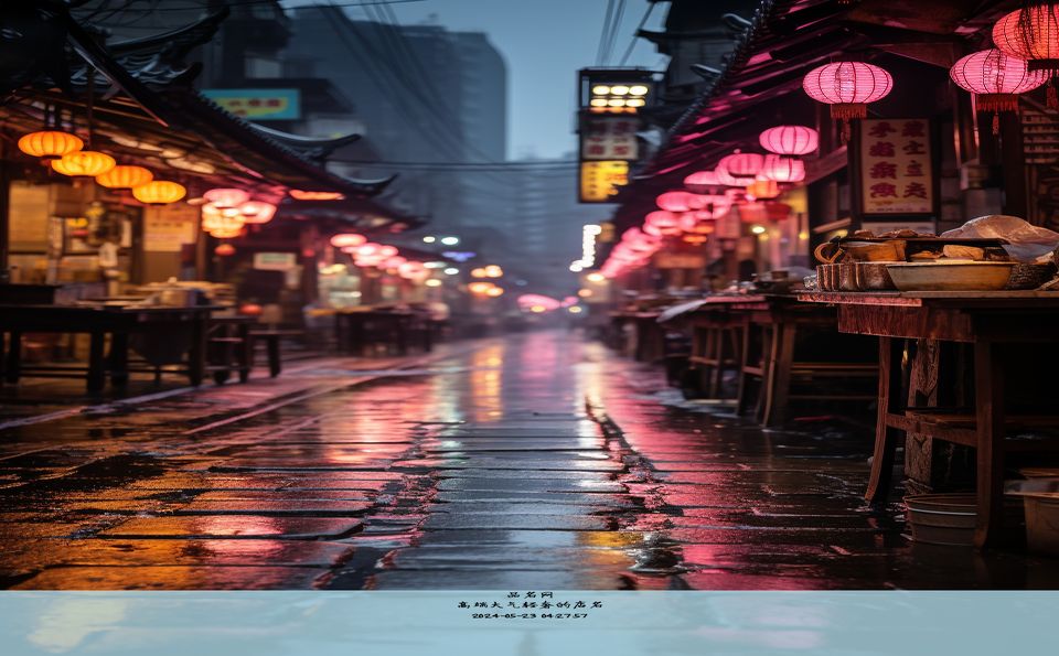 高端大气轻奢的店名