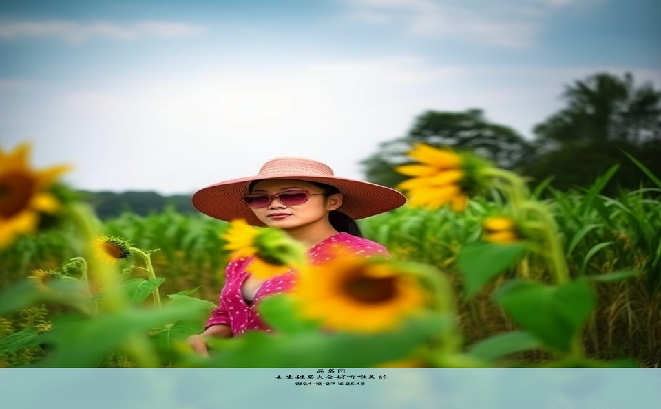 女生姓名大全好听唯美的