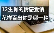 探究12生肖情感爱情的多彩变化，你是否属于其中之一？