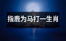 用词巧妙，欺骗眼目：借鹿为马，玩转生肖的奇妙变换