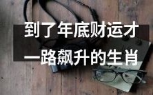 在年终时刻才见财运飙升的生肖：探讨为什么有些生肖在年底时获得了突破性的财务成功？