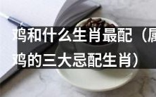 根据属鸡的三大忌配生肖，你知道鸡最适合与哪些生肖搭配吗？