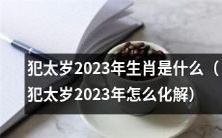 2023年犯太岁的生肖有哪些？如何有效化解犯太岁的不利影响？