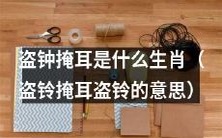 哪个生肖会盗钟掩耳？