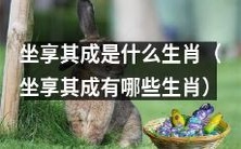 哪些生肖属于坐享其成状态？