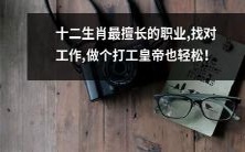 找准属于自己的职业——探索十二生肖最擅长的工作，成为打工皇帝也不在话下！