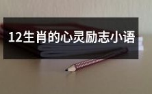 12生肖的心灵励志句子，鼓舞你的精神，点燃内心的激情！