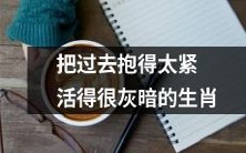 过于固守过去的生肖，生活如此阴郁