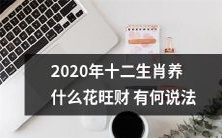 2020年的十二生肖需要养哪些花来旺财呢？从传统的说法到现代的分析谈论，探究十二生肖与 花卉养护之间的联系与奥秘