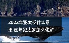 2022年犯太岁的含义是什么？虎年犯太岁的解决方法有哪些？